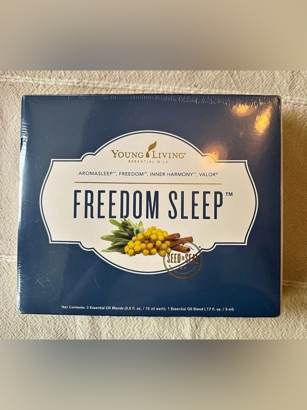 Young Living Freedom Sleep Essential Oil Blend Set NWT